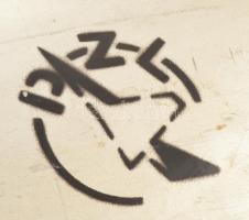 PZL repülőgép légcsavarja. cca 1950. Festett fa, fém erősítéssel kisebb kopásokkal 130 cm