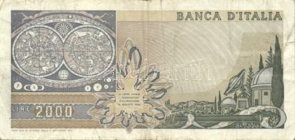 Olaszország 1983. 2000L (2x) T:III
