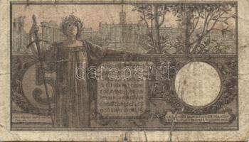 Olaszország/Államkincstár 1904. 5L T:III/IV