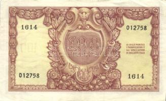 Olaszország/Köztársaság/Biglieto di Stato 1951. 100L T:II