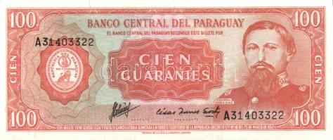 Paraguay L.1952. 100G 2klf db, 500G, 1000G T:II,III