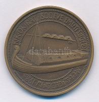 Fritz Mihály (1947-) 1983. "MÉE Szeged / 800 éves Szeged" kétoldalas, bronz emlékérem (42,5mm) T:UNC Adamo SG8