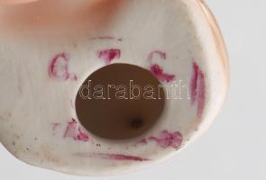 3 darab mozgó fejű kutya és macska figura, közte Aquincum. Hibátlan, m: 8 cm