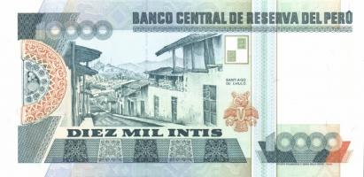 Peru 1976. 500S (2x) + 1988. 10.000S T:I,II+