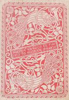 cca 1930-1940 Piatnik Nándor és Fiai francia kártya, 54 lap, 5P M. K. Kártyabélyeggel, kissé koszos