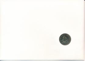 Kelet-Karibi Államok / Montserrat 1989. 25c Cu-Ni "II. Erzsébet" felbélyegzett borítékban,...