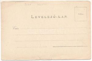 Nagyszalonta, Salonta; Piac tér, zsinagóga, Csonka torony. Fábián L. kiadása / market square, synago...