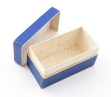 Meyer-Optik Trioplan objektív doboz (üres), 12x6,5x6 cm