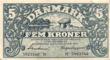 Dánia 1942. 5K "H" T:II