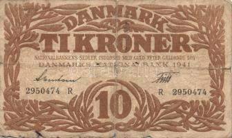 Dánia 1941. 10K "R" T:III/IV
