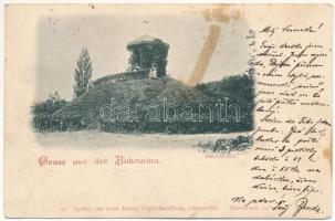 1899 (Vorläufer) Dobrynivtsi, Dobronauti, Dobronoutz; Gruss aus der Bukowina / Bukovina. Leon König 115. Czernowitz (fl)