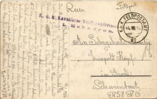 1916 Vatra Dornei, Dornavátra, Bad Dorna-Watra (Bukovina, Bucovina, Bukowina); + "K.u.k. Kavall...