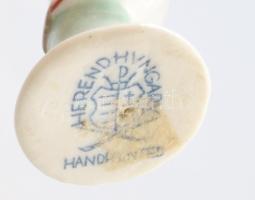 Herendi miniatűr madonna. Jelzett, hibátlan, m: 7 cm