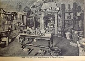 Roma, Castel S. Angelo - pre-1945 postcard booklet with 20 postcards