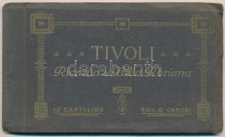 Tivoli, Riccordo di Villa Adriana - pre-1945 postcard booklet with 12 postcards