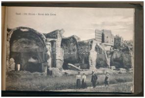 Tivoli, Riccordo di Villa Adriana - pre-1945 postcard booklet with 12 postcards