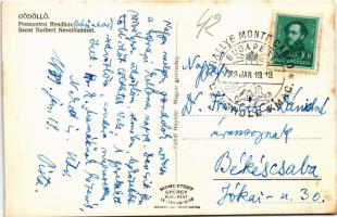 1939 Gödöllő, Premontrei rendház, Szent Norbert nevelőintézet + "Rallye Monte Carlo Budapest Co...