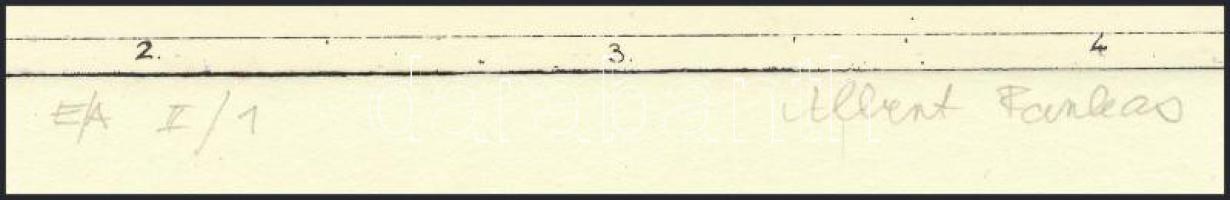 Albert Farkas (-): Naplopó, 2001. Rézkarc, papír, jelzett, művészpéldány E/A II/1 számozással. Lapsz...