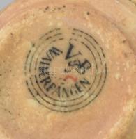 cca 19. sz., Villeroy & Boch Wallerfangen kínai mintás csésze. Jelzett, repedésvonallal, m: 5,5 ...