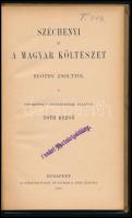Beöthy Zsolt: Széchényi és a magyar költészet. Bevezette s jegyzetekkel ellátta: Tóth Rezső. Iskolai...
