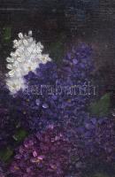 Koszta jelzéssel: Csendélet. Olaj, vászon. 60,5x50 cm. Apró felületi sérülésekkel. Dekoratív fakeret...