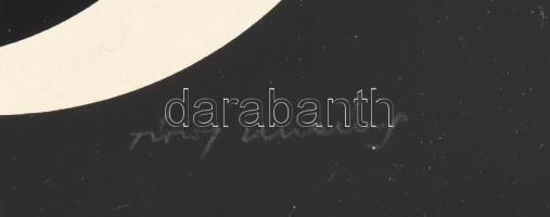 Ulrichs, Timm (1940-): Körök (cím nélkül). Szitanyomat, papír, jelezve jobbra lent, számozva balra l...