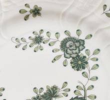 Hutschenreuther Dresden 6 darab süteményes tányér. Jelzett, hibátlan, d: 19,5 cm