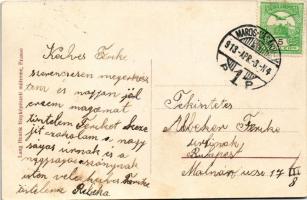 1913 Gernyeszeg, Gornesti; Teleki kastély. Lang Henrik kiadása / castle