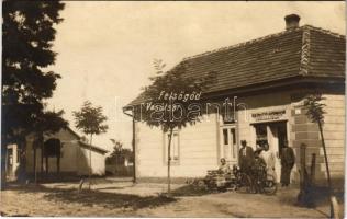 1926 Felsőgöd (Göd), Vasútsor, Szántó Györgyné üzlete. photo