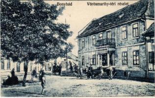 1919 Bonyhád, Vörösmarthy tér. Eicher István temetkezési vállalatának kiadása