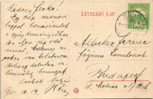 1915 Monor, Huppert B. és fiai nagykereskedése, üzlet