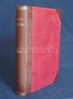 Új Idők. Társadalmi, szépirodalmi, művészeti és kritikai képes hetilap. Főszerkesztő: Benedek Marcell. LI. évfolyam, 1-22. szám. (1945. augusztus 4. - 1945. december 29.) [Teljes, egybekötve.]  Budapest, 1945. Athenaeum ny. 544 + [2] p.  A nagy múltú képes szépirodalmi, művészeti, kritikai és társasági hetilap, az Uj Idők a Singer és Wolfner kiadó jelentős vállalkozása volt, főszerkesztésével a frissen befutott írót, Herczeg Ferencet bízták meg. Az író a lap 1894. december 16-i első lapszámától kezdve egészen 1944-ig szerkesztette a lapot. Az úri középosztály képes magazinjaként elkönyvelt periodika elsősorban hazai irodalmi anyagot közölt, novellákat, regényfolytatásokat, irodalmi, színházi, zenei és művészeti kritikákat, illetve divatmelléklettel is szolgált. A jobbára politikamentes hetilap 1919 nyarán, illetve 1944 decemberétől 1945 augusztusáig szünetelt, ez utóbbi újrainduláskor a lapot fémjelző Herczeg Ferenc kikerült a szerkesztőségből, 1945. augusztus 4-i újrainduláskor Benedek Marcellt, a jeles közírót tették meg főszerkesztőnek, felelős szerkesztőnek pedig Kassák Lajost, a lap korábbi közreműködőjét. Az újraindult Uj Idők továbbra is elsősorban irodalmi anyagot hozott, 1945-ös évfolyamában két regényt is folytatásokban: Kassák Lajos ,,Mögötte áll az angyal című regényét, valamint Marika Stiernstedt ,,Merénylet Párizsban című lektűrjét, Ruzitska Mária fordításában. A lap vezércikkei változatos témákban születtek, politikai, művészeti és társadalmi kérdések egyaránt szerepeltek a számos szerző által jegyzett rovatban.  Az újraindult Uj Idők új szerzők mellett bőségesen közölt írásokat a már korábban bevált szerzőktől, politikai semlegességét pedig szépen jelzi, hogy az egykori főszerkesztő kivételével a politikai spektrum minden oldalának szerzőit felvonultatja, Fekete István, Csathó Kálmán, Harsányi Zsolt éppúgy szerepelt szerzői között, mint Déry Tibor, Devecseri Gábor, Ortutay Gyula, Kassák Lajos, az új tehetségek között a lapban tűnik fel Ottlik Géza, Mándy Iván, Nemes Nagy Ágnes, Rideg Sándor, Szobotka Tibor. A lap fontos szerzője marad továbbra is Márai Sándor és Illés Endre, (ők később kerülnek száműzetésbe), és posztumusz írásokat is közöl József Attilától, Radnóti Miklóstól, Pap Károlytól. Az egyes lapszámok terjedelme 32 és 20 oldal között váltakozik, anyagi nehézségek miatt a terjedelem kissé csökkent a félév folyamán, az egyes lapszámok ára pedig 20 pengőről 2000 pengőre emelkedett. A periodika anyagi nehézségeit tükrözi, hogy időről időre megújuló támogatást és az előfizetői kör bővítését kéri olvasóitól, e felhívásokban pedig az Uj Idők történetében szokatlanul a lap demokratikus értékeit emeli ki, miszerint az Uj Idők mindig is a munka becsületét hirdette, és mindig is a dolgozók problémáival foglalkozott (334. oldal) - ez a korjellemző állítás legalábbis meglepő a politikát és a társadalmi kérdéseket hagyományosan kerülő Uj Idők részéről, ám jól jellemzi az 1945-ös év elvárt sajtóretorikáját.  Valamennyi lapszám egész oldalas illusztrációval nyit, többek között Kernstok Károly, Uitz Béla, Derkovits Gyula, Egry József, Borsos Miklós, Kmetty János, Hincz Gyula, Szalay Lajos műveit, oldalszámozáson belül további gazdag szövegközti képanyaggal, Lengyel Lajos és Szöllősy Kálmán felvételeivel, a régebbi mesterek közül Szinyei Merse Pál, Munkácsy Mihály, Mednyánszky László, Rippl-Rónai József, Csontváry Kosztka Tivadar és Aba-Novák Vilmos.  Valamennyi lapszám első és hátsó borítója bekötve.  Lakatos 4095.  Aranyozott gerincű korabeli félvászon kötésben, márványmintás festésű lapszélekkel. Jó példány.