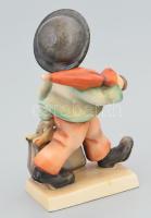 Hummel "Merry Wanderer". Mod.: 11, cca 1934-1950, jelzett, restaurált, m: 13 cm