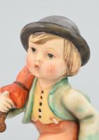 Hummel "Merry Wanderer". Mod.: 11, cca 1934-1950, jelzett, restaurált, m: 13 cm