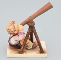 Hummel "Star Gazer". Mod.: 132, cca 1979-91, jelzett, restaurált, m: 12 cm