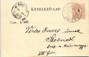 1899 (Vorläufer!) Balassagyarmat, Megyei közkórház. Darvai Ármin kiadása