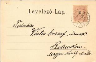 1899 (Vorläufer!) Hatvan, Cukorgyári gőzmalom. Hoffmann M. L. kiadása