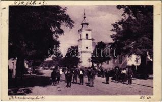 1930 Balatonberény-fürdő, Fő tér, templom