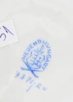 Herendi Rothschild mintás fonatos kosárka kínáló. Jelzett, hibátlan, d: 13,5 cm, m: 5 cm