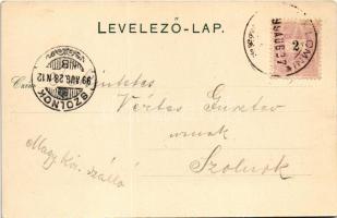 1899 (Vorläufer) Tátra, Magas Tátra, Vysoké Tatry; Husz park és Tátra (Központi Kárpátok) / Central-...