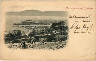 1899 (Vorläufer) Fiume, Rijeka; (Rb)