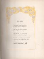 Kiss József:

Levelek hullása. Falus Elek rajzaival. [Újabb költemények.]
Budapest, 1908. Singer ...