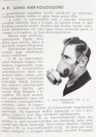cca 1940 IGÉVÉ - Ipari- és Gázvédőeszközök kft. 52p sok képpel, Gázmaszkok, légzőkészülékek képes re...