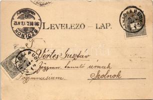 1898 (Vorläufer!) Szabadka, Subotica; Rókus templom, Szent István tér. Heumann Mór kiadása / church,...