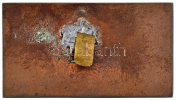 1947. "Tihany 1947 - FTC - G.S.E (Goldberger Sport Egyesület?)" egyoldalas bronz motorspor...