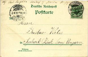 1899 (Vorläufer) Berlin, Neukölln (Rixdorf); Vereinsbrauerei, Berliner Kindl, Ausschank / brewery, b...