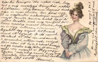 1899 Lady litho (EK)