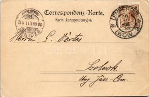 1898 (Vorläufer) Lviv, Lwów, Lemberg; Ratusz / town hall (EK)