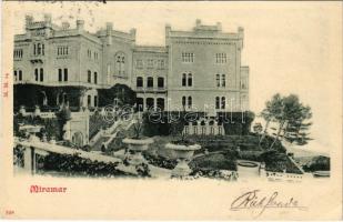 1901 Trieste, Trieszt, Trst; Miramar / Miramare Castle. M. M. 14. 592. (EB)