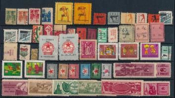 Tagdíjbélyeg összeállítás stecklapon